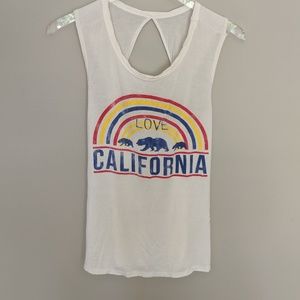Hummingbird Love California Tank top